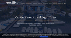 Desktop Screenshot of globalnautic.it