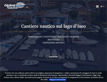 Tablet Screenshot of globalnautic.it